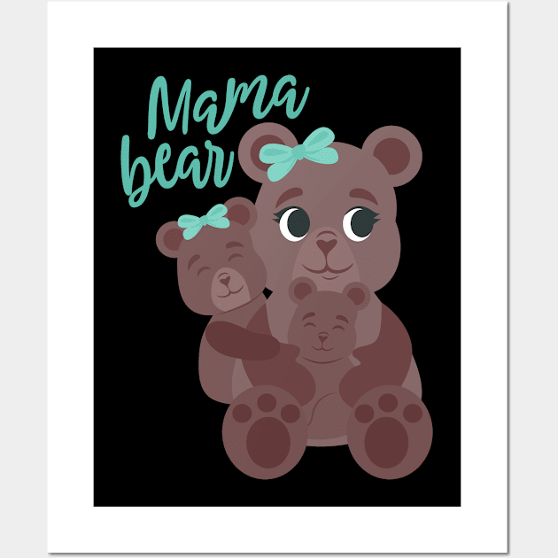 Mama Bear Wall Art by holidaystore